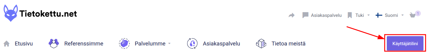Käyttäjätilini